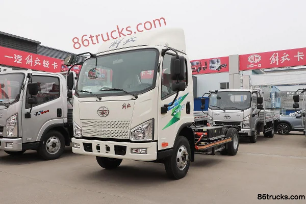 FAW Jiefang J6F 4,5T Camion léger fourgon électrique pur à cabine simple 4,16 m (frein hydraulique) 98,04 kWh 4X2(6 roues) Extérieur (3) | 8