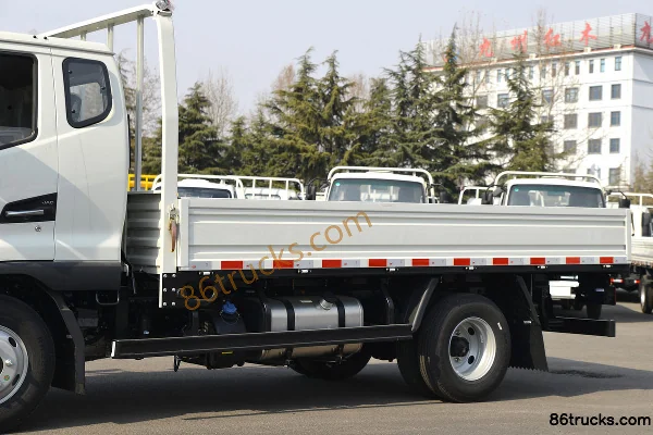 JAC Shuailing E Medium Body 129ch 4X2(6 roues) 3.89m cabine avec couchette plateau léger (China VI) Carrosserie (1) | 86Trucks