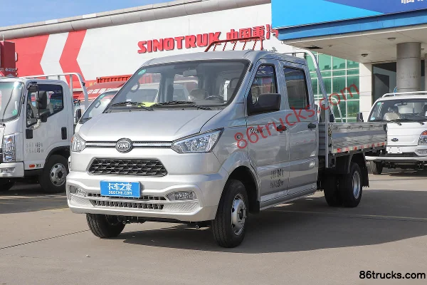 Kama Ruijie 1.6L 122 hp 4X2(6 wheels) 2.5m Double Row Flatbed Mini Truck (China VI) Exterior (3) | 86Trucks