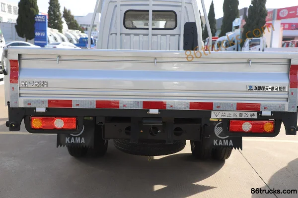 Kama Ruijie 1.6L 122 hp 4X2(6 wheels) 2.5m Double Row Flatbed Mini Truck (China VI) Body (3) | 86Trucks