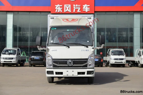Dongfeng W16 1.6L gasoline 123hp 4X2(6 wheels) Mengwo 5-speed 3.78m semi-row box van micro truck Exterior (2) | 86Trucks