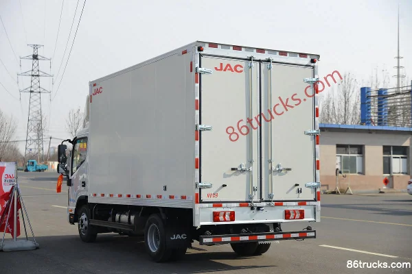 JAC Shuailing S7 160 hp 4X2(6 wheels) 4.12m single-row van light truck (China VI) Body (3) | 86Trucks