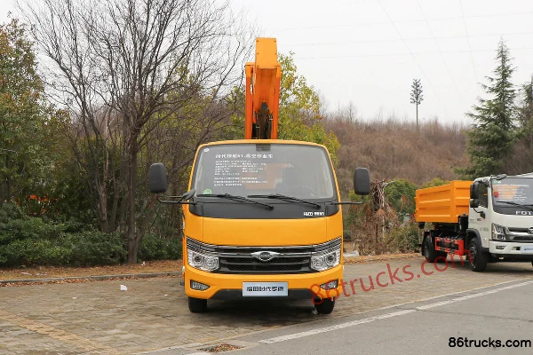 Foton Times Leader S1 120hp 4X2(6 wheels) Aerial Work Truck (Chengliwei Brand) Exterior (2) | 86Trucks