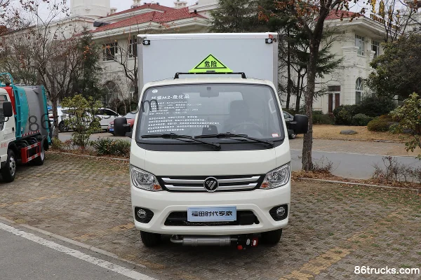 Foton M2 115hp 4X2(6 wheels) 3.3m Flammable Gas Van Truck (Chufei Brand) (China VI) Exterior (2) | 86Trucks