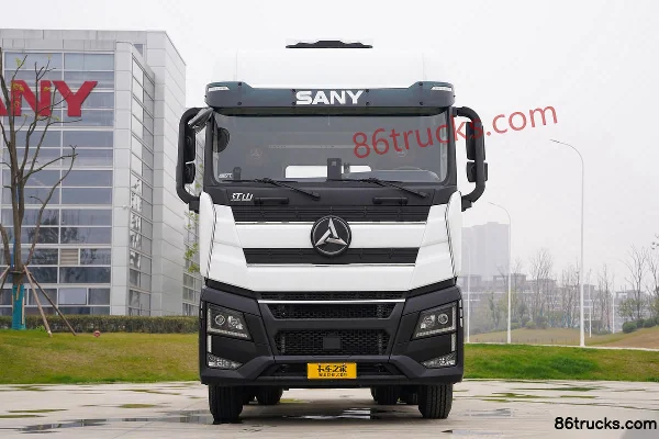 SANY Truck New Zhuhong Flagship Edition 620 hp 6X4(10 wheels) AMT automatic tractor truck Exterior (2) | 86Trucks