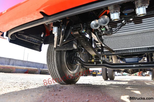 Sinotruk HOWO Hanjiang 160 hp 4X2(6 wheels) 4.15m Single Row Cage Light Truck (China VI) Chassis (2) | 86Trucks