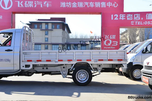 Wuling Rongguang New Card Extended Comfort 1.8L 125 hp 4X2(6 wheels) Gasoline 3.3m single-row flatbed micro truck (China VI) Body (2) | 86Tr