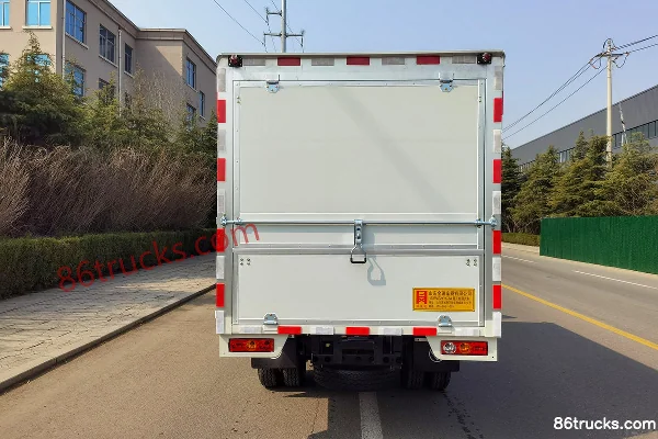 Foton Xiangling M1 1,6 L 122 ch 4X2(6 roues) essence camion micro fourgon à ailes relevables 2,6 m cabine double (marque Hongxingda) Extérie
