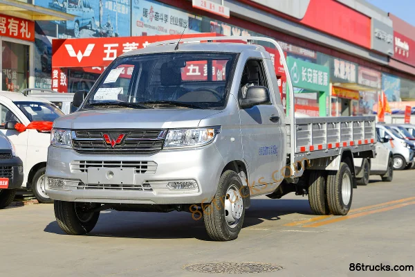 Wuling Rongguang New Truck Extended Version Standard Type 1.5L 102hp 4X2(6 wheels) Gasoline 3.3m Single Row Flatbed Mini Truck Exterior (3)