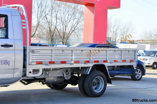 Wuling Rongguang New Truck Extended Version Standard Type 1.5L 102hp 4X2(6 wheels) Gasoline 3.3m Single Row Flatbed Mini Truck Body (1) | 86