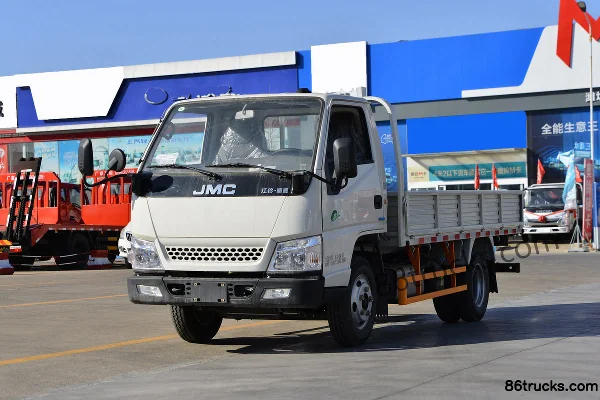 JMC Shunwei petit camion 143ch 4X2(6 roues) 3,7m porteur plateau simple cabine (China VI) (freins pneumatiques) Extérieur (3) | 86Trucks