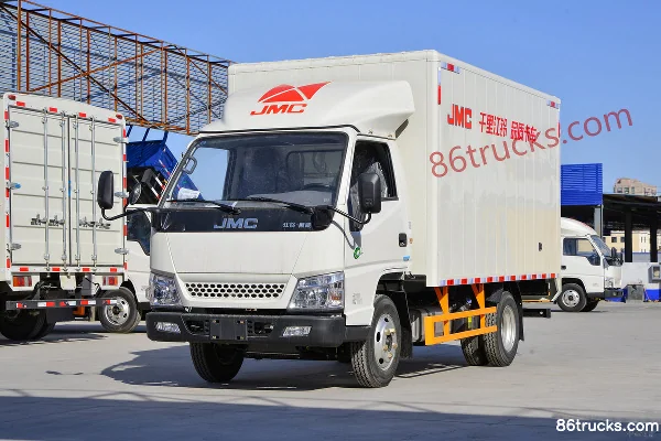 JMC Shunwei Light Truck 143hp 4X2(6 wheels) 3.85m single-row van light truck (China VI) (hydraulic brake) Exterior (3) | 86Trucks