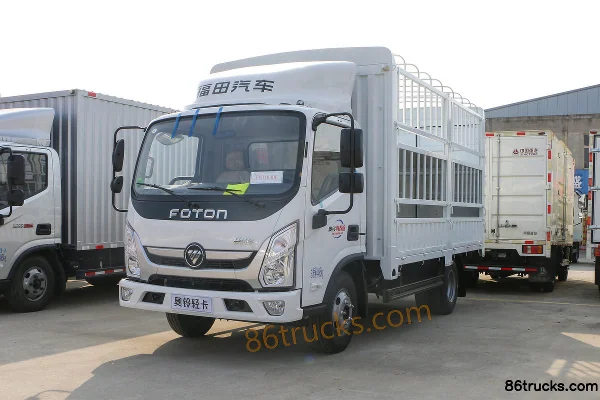 Foton Aoling New Jieyun 132hp 4X2(6 wheels) 4.17m Single Row Stake Truck (China VI) Exterior (3) | 86Trucks