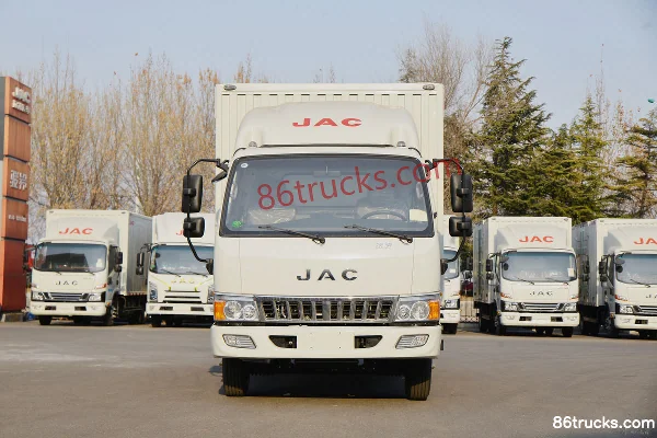 JAC Junling E5 132 ch 4X2(6 roues) 3,37 m fourgon à cabine avancée (China VI) Extérieur (2) | 86Trucks