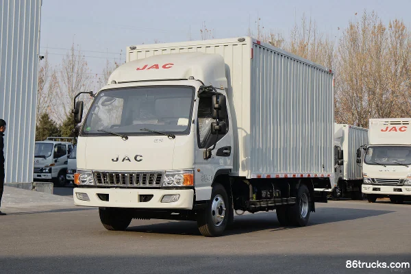 JAC Junling E5 132 ch 4X2(6 roues) 3,37 m fourgon à cabine avancée (China VI) Extérieur (3) | 86Trucks