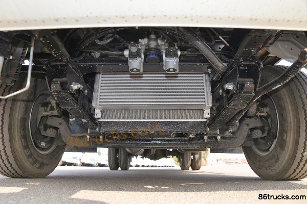 JAC Junling V5 150 hp 4X2(6 wheels) 4.22m single-row flatbed truck Chassis (1) | 86Trucks