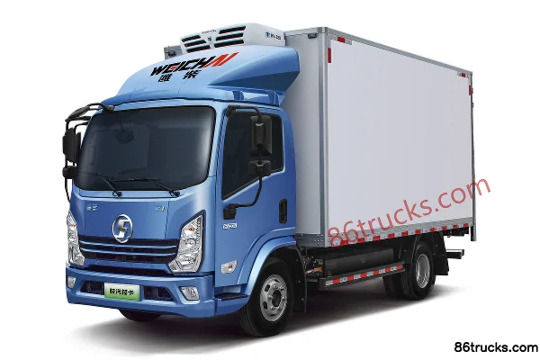 SHACMAN Light Truck SHACMAN Delan Z1 Electric Refrigerated Truck
