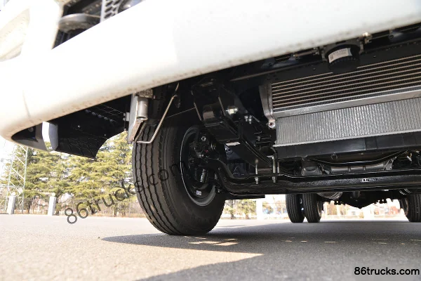 JAC Junling A8 160hp 4X2(6 wheels) 4.18m Single Row Flatbed Light Truck (China VI) Chassis (2) | 86Trucks