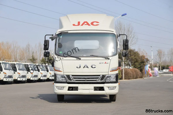 JAC Junling A8 160hp 4X2(6 wheels) 4.12m Single Row Van Light Truck (China VI) Exterior (2) | 86Trucks