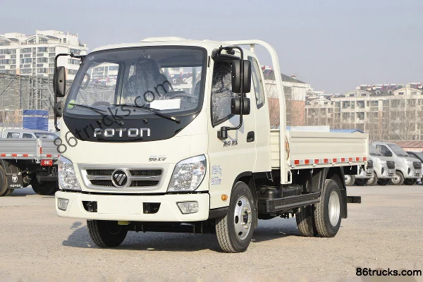 Foton Ollin Jiyun Classic Edition 132 hp 4X2(6 wheels) 3.25m Crew Cab Flatbed Light Truck Exterior (3) | 86Trucks