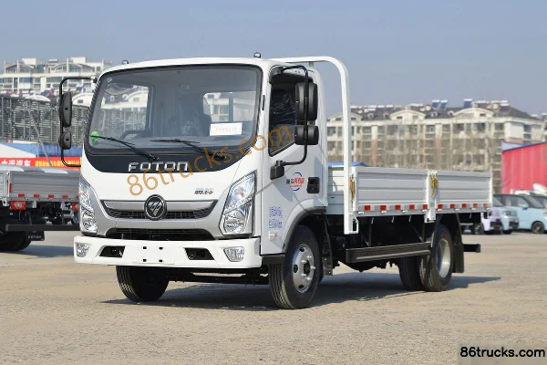 Foton Aoling Xin Jieyun Jeunesse 132 ch 4X2(6 roues) Camion plateau léger à cabine simple 4,17 m (China VI) Extérieur (3) | 86Trucks