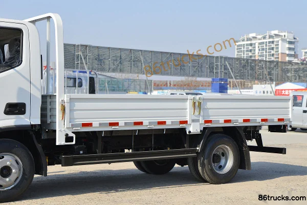 Foton Aoling Xin Jieyun Jeunesse 132 ch 4X2(6 roues) Camion plateau léger à cabine simple 4,17 m (China VI) Carrosserie (2) | 86Trucks