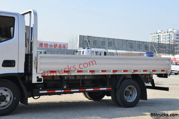 Foton Aoling Xin Jieyun 150 ch 4X2(6 roues) camion léger à ridelles à cabine simple 4,17 m (China VI) Carrosserie (2) | 86Trucks