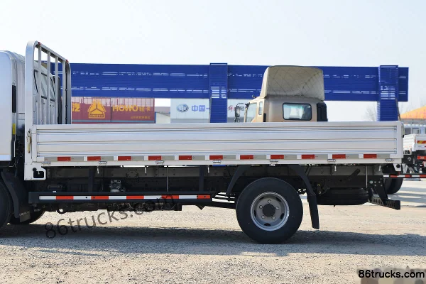 Foton Aoling Xin Jieyun 150 ch 4X2(6 roues) camion léger à ridelles à cabine simple 4,17 m (China VI) Carrosserie (1) | 86Trucks