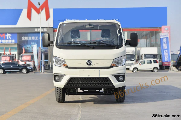 Foton Xiangling M2 Luxury 1.5L 143hp 4X2(6 wheels) Gasoline 3.3m Half Row Flatbed Mini Truck Exterior (2) | 86Trucks