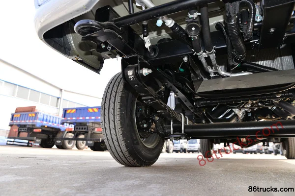 Foton Times Yu Ling VQ1 1.2L 91hp 4X2(6 wheels) gasoline 3.05m single-row van micro truck (China VI) Chassis (2) | 86Trucks