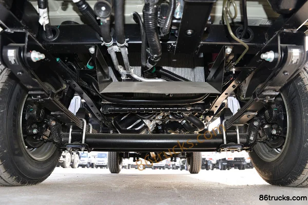 Foton Times Yu Ling VQ1 1.2L 91hp 4X2(6 wheels) gasoline 3.05m single-row van micro truck (China VI) Chassis (1) | 86Trucks