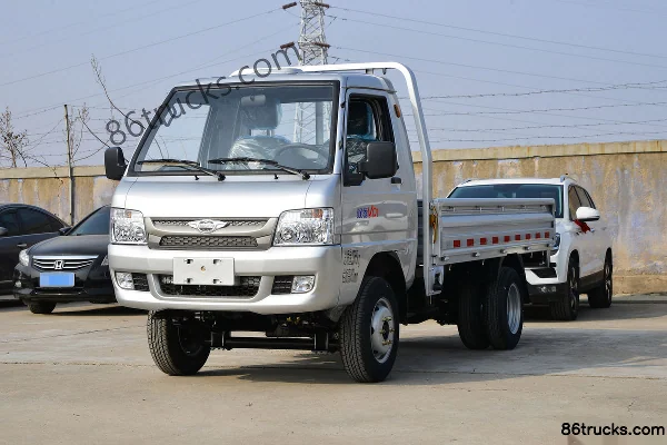 Foton Yuling VQ1 1.6L 122hp 4X2(6 wheels) Gasoline 3.05m Single Row Flatbed Mini Truck (China VI) Exterior (3) | 86Trucks