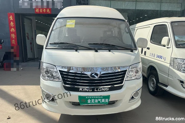 King Long Jinwei Jieyun 95 ch CNG 5 places fourgon tôlé toit haut Extérieur (2) | 86Trucks