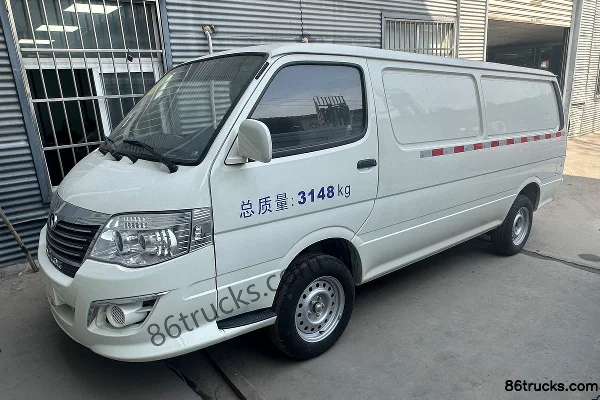 King Long Jinwei 2022 Joy Transport 117hp 2.2L Gasoline 2/5 Seats Flat Roof Panel Van (China VI) Exterior (2) | 86Trucks