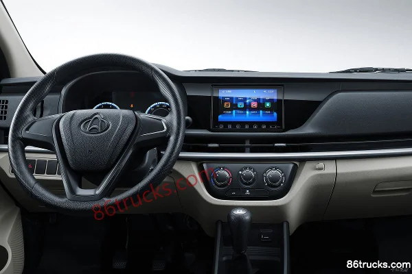 Ankai Nouvelle Changan Xingka Luxe 1.5L 116 ch 4X2(6 roues) Essence Micro camion à ridelles double cabine 2,55 m (China VI) (3) | 86Trucks
