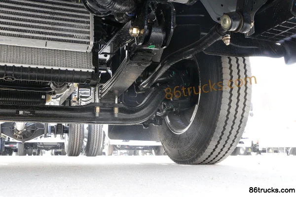 Foton Aoling Supu Pro 160 ch 4X2(6 roues) 4,17 m camion à ridelles simple rangée (WLY 6 vitesses) Châssis (3) | 86Trucks