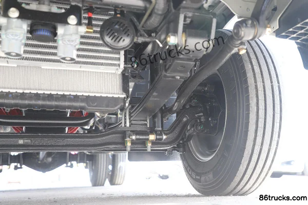 Foton Times H2 130 hp 4X2(6 wheels) 3.8m half row flatbed light truck (China VI) Chassis (3) | 86Trucks