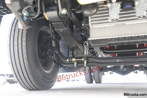 Foton Times H2 130 hp 4X2(6 wheels) 3.8m half row flatbed light truck (China VI) Chassis (2) | 86Trucks
