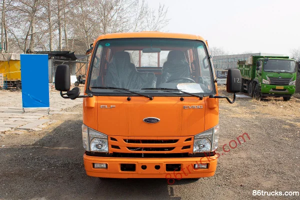Qingling Isuzu EV100 3.235m Double Row Pure Electric Panel Light Truck 89.12kWh 4X2(6 wheels) Exterior (2) | 86Trucks