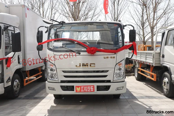 JMC Kaiwei Wide Body 160 hp 4X2(6 wheels) 4.2m Single Row Stake Truck (China VI) Exterior (2) | 86Trucks