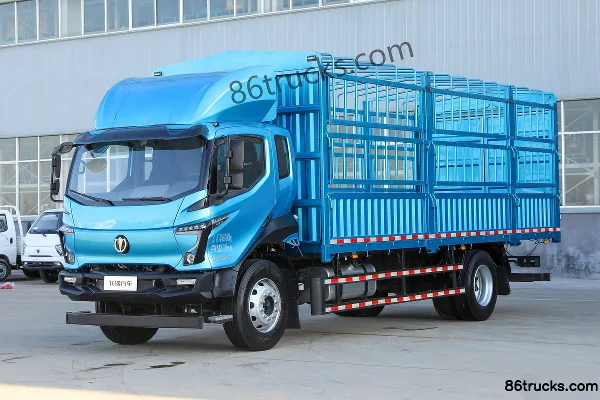 Feidi W7 220hp 4X2(6 wheels) 6.8m semi-pen stake truck (China VI) Exterior (3) | 86Trucks