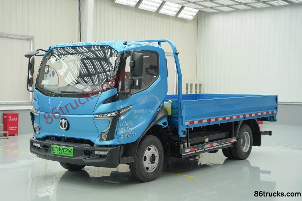 Feidi EW5 4.5T 4.18m Single Row Pure Electric Flatbed Light Truck 100.27kWh 4X2(6 wheels) Exterior (3) | 86Trucks