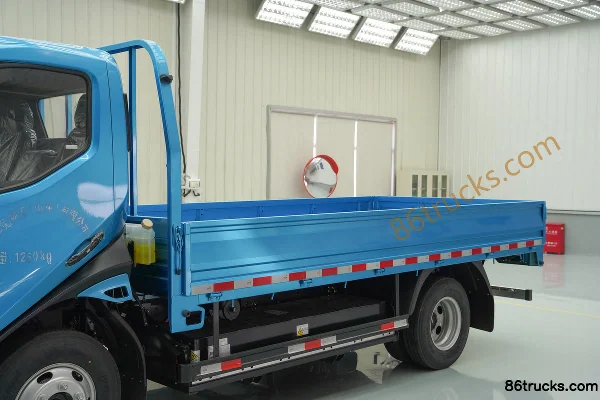 Feidi EW5 4.5T 4.18m Single Row Pure Electric Flatbed Light Truck 100.27kWh 4X2(6 wheels) Body (1) | 86Trucks
