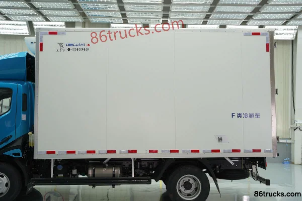 Feidi W5 160hp 4X2(6 wheels) 4.085m refrigerated truck (6-speed) Body (2) | 86Trucks