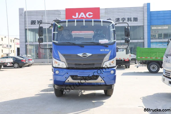 Foton Times Leader ES5 240hp 6X2(8 wheels) 6.8m Flatbed Cargo Truck (Fast Gear 8-speed) Exterior (2) | 86Trucks