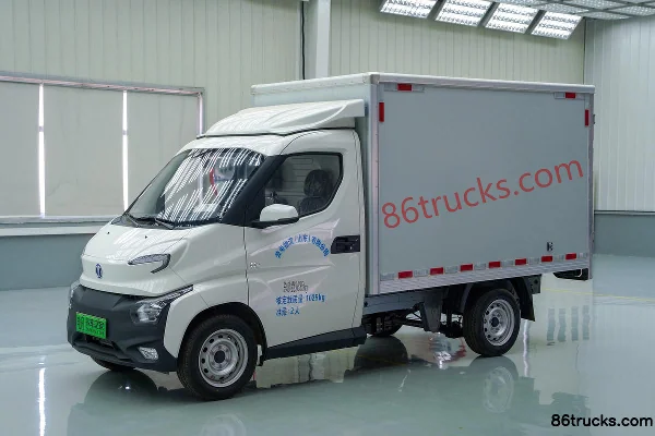 Feidi EQ2 2.6T 2.76m Single Row Pure Electric Box Van Micro Truck 38.64kWh 4X2(6 wheels) Exterior (3) | 86Trucks