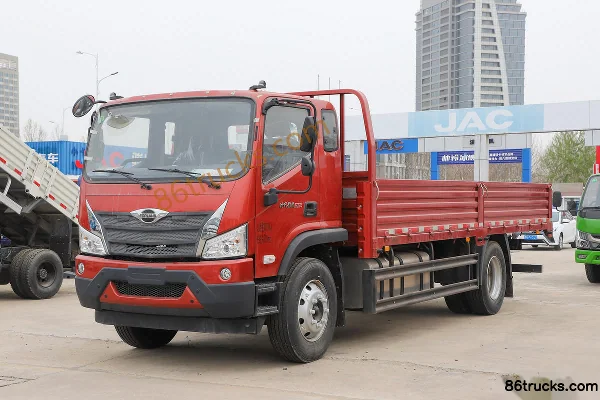 Foton Forland ES5 190hp 4X2(6 wheels) 5.8m Flatbed Cargo Truck (China VI) Exterior (3) | 86Trucks