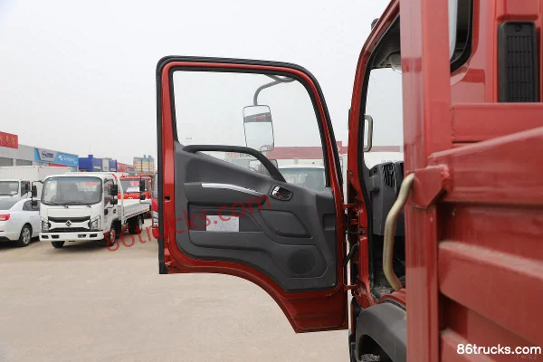 Foton Forland ES5 190hp 4X2(6 wheels) 5.8m Flatbed Cargo Truck (China VI) Cab (1) | 86Trucks