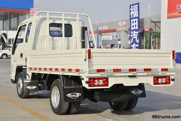 Foton Times Small Card Star 2 1.6L 122hp 4X2(6 wheels) Gasoline 2.93m Semi-row Panel Mini Truck (China VI) Body (3) | 86Trucks