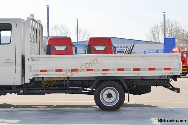 Foton Times Pilot S1 1.6L 122 hp 4X2(6 wheels) gasoline 3.19m double-row flatbed light truck Body (2) | 86Trucks